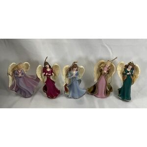 Thomas Kinkade Hawthorne Village Set Of 5 Guardian Angel Ornaments